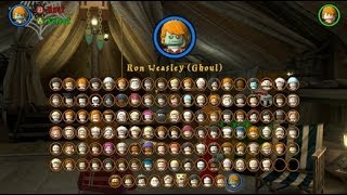 LEGO Harry Potter Years 57  All 10 DLC Characters Downloadable Character Pack [upl. by Braun]