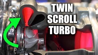 Twin Scroll Turbocharger  Explained [upl. by Sidnala]