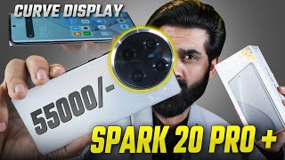 Killer Phone In 55k 🔥Curved 120hz Display8256gb108MP  Tecno Spark 20Pro Plus Price In Pakistan🔥 [upl. by Werda]