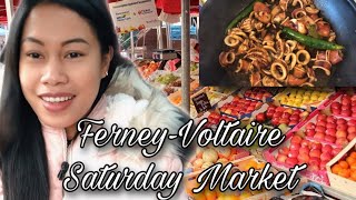 FERNEYVOLTAIRE FRANCE SATURDAY MARKET  ADOBONG PUSIT  SHOUTOUT  Jenelyn Iacovangelo [upl. by Geilich]