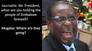 40 Funny Robert Mugabe quotes on Nigerialove and Donald Trump [upl. by Peppie82]