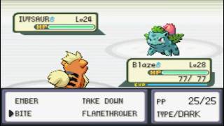 Pokemon FireRed Walkthrough HD Part 20  Fourth Gym Grass Type Part 1 [upl. by Pricilla]