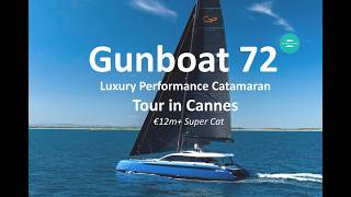 Gunboat 72 Luxury Performance Catamaran Tour [upl. by Knowlton67]