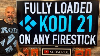 FULLY LOADED KODI 21 on any Amazon Firestick with the XENON Build [upl. by Anstus678]