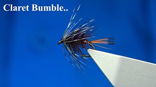 Tying TCKingsmill Moore Fly the Claret Bumble with Davie McPhail [upl. by Portugal]