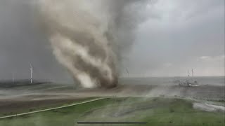 THREE MOST INSANE TORNADO CHASES BY DRONE [upl. by Eelasor]