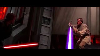 Anakin Vs Obi wan  Lightsabers edit [upl. by Adnowat645]