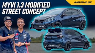 Myvi G3 13 Modified  Konsep Street  Full Review [upl. by Berry]