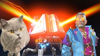 Heirloom Opening with my CAT CHESTER in Apex Legends [upl. by Nahtanoy]