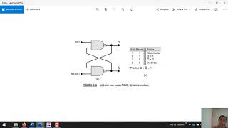 Simulação Computacional de Latch com portas NAND e NOR [upl. by Annasus]