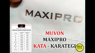 Review KARATEGI KATA MAXIPRO  MUVON [upl. by Job]