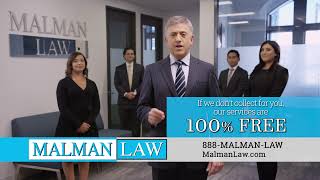 Attorneys Here For You 247  Malman Law  We Know Justice Matters  Over 200000000 Collected [upl. by Rafaello]