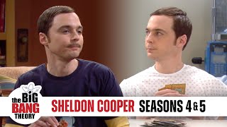 Unforgettable Sheldon Cooper Moments from Seasons 4 and 5  The Big Bang Theory [upl. by Elleneg]