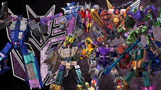 TRANSFORMERS  ALL COMBINERS  DECEPTICON [upl. by Bolton]