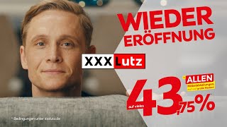 Große Wiedereröffnung mit Matthias Schweighöfer  XXXLutz [upl. by Urbanus]