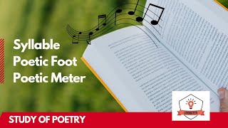 MCQS on Poetic Foot  Poetic Meter  Syllable  Types of foot and meter  English literature MCQ [upl. by Howland]