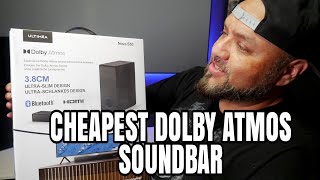 I bought the cheapest Dolby Atmos Soundbar from Amazon [upl. by Sewellyn680]