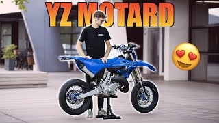 INIZIAMO CON LE MODIFICHE 💸YZ MOTARD  Project Yamaha EP1 🔥 [upl. by Budwig437]