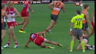 Highlights  Sydney Swans v Greater Western Sydney Giants [upl. by Suiluj]