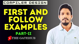 First and Follow Examples  Compiler Design  GATECS [upl. by Montfort571]