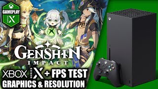 Genshin Impact  Xbox Series X Gameplay  FPS Test [upl. by Ailecra]