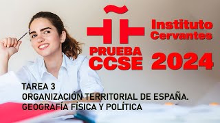 Prueba CCSE 2024 📗 Tarea 3️⃣ NACIONALIDAD ESPAÑOLA 🇪🇸 [upl. by Inman]