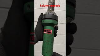 Leister heat gun upgrade  repair [upl. by Ewald170]