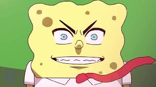 Spongebob Anime Trailer Japanese Dubbed 劇場版スポンジボブスーパー [upl. by Nesrac]