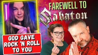 First Time Reaction to quotGOD GAVE ROCK AND ROLL TO YOUquot by Tommy Johannson  Farewell to Sabaton [upl. by Meehaf]