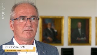 RPWirtschaftsforum „Sicherheit in Deutschland“  Statement 3 Jens Washausen [upl. by Tnattirb]