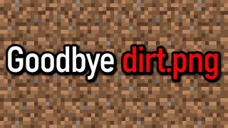 Goodbye Minecraft dirtpng You will be missed 😢 [upl. by Fagen]