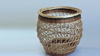 Special Willow Weaving Techniques quotIrish Pairingquot [upl. by Nivaj]