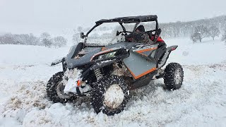 CF Moto  ZForce 1000 Sport 2021  Extreme Snow PerformanceOFF ROAD [upl. by Hanahsuar]