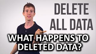 What Happens to Deleted Data as Fast As Possible [upl. by Anohsal89]