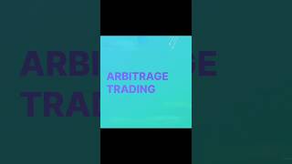 ARBITRAGE TRADING strategy high Frequency Trading shorts forex trading nse crypto [upl. by Enoch]