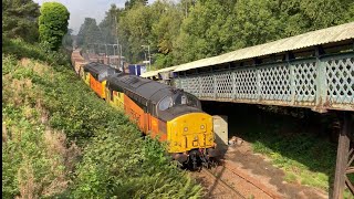 6K15Class 37219 and 37057 making more noise [upl. by Illona56]