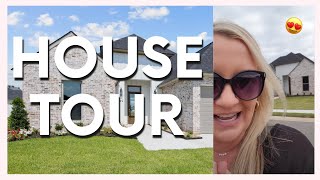 New Construction Home Tour In Youngsville Louisiana On 11252023  Realtor In Lafayette Louisiana [upl. by Ariaek]