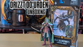 Drizzt DoUrden 35th Anniversary Dungeons amp Dragons Golden Archive Action Figures [upl. by Croom]