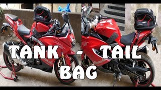 BEST TANK BAG FOR APACHE RR 310  RYNOX MAGNAPOD  UNBOXING  HOW TO MOUNT IT AS TANK amp TAIL BAG TOO [upl. by Geno]