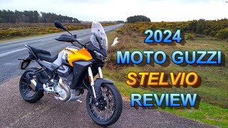 ★ 2024 MOTO GUZZI STELVIO REVIEW ★ [upl. by Jaqitsch]