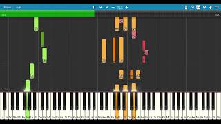 Tropicana G Italiano  Tuto Piano [upl. by Adalheid]