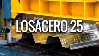 Lámina Losacero 25 Fabricación Asbestos y Aceros Recubiertos [upl. by Adlesirc]