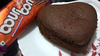 Bourbon Biscuit Cake Recipe in Microwave Oven  Eggless Yummy Bourbon Biscuit Cake in Microwave Oven [upl. by Compton229]