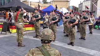 DrumMajors  4 SCOTS 3 SCOTS 2 SCOTS Atholl Highlanders [upl. by Vorster]