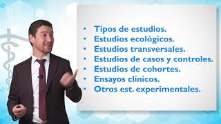 Salud Pública 10 Tipos de Estudios Epidemiológicos [upl. by Bilac]