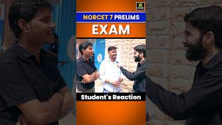 NORCET 7 Prelims Students Review shorts rajusir [upl. by Nnaael]