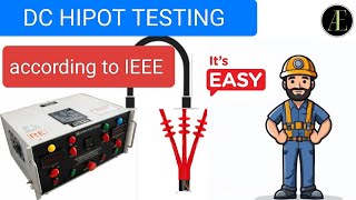 dc hipot test of cablehipot testing processvoltage withstand testhipot testhipot cable testing [upl. by Emmet471]