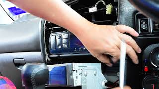 DIY  Cara Keluarkan Panel Aircond Digital Daripada Dashboard Lancer [upl. by Dlanod]