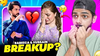 Rabeeca Khan amp Hussain Broke up  😲 [upl. by Arriek479]