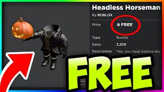 How to get HEADLESS HORSEMAN for FREE Roblox Headless Head [upl. by Consuelo359]